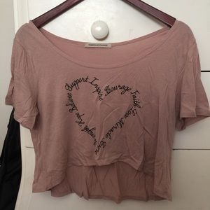Inspirational Crop Top!